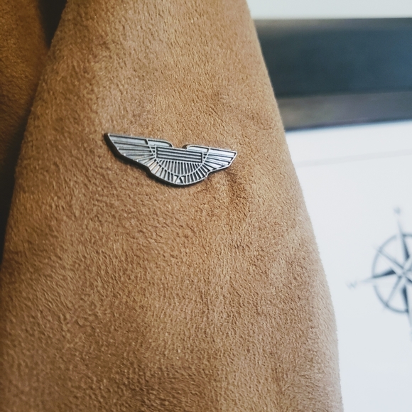 Brown Faux Suede Luxury AC Jacket (Made in Italy) - Picture 2 of 5